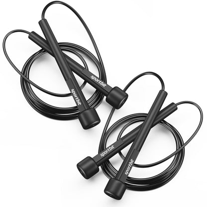 Adjustable Jump Rope for Fitness and Exercise – Skipping Rope for Cardio, Boxing, and Weight Loss – Speed Rope perfect for Men & Women