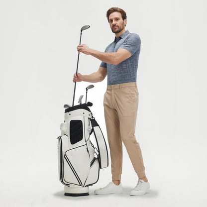 M MAELREG Golf Shirts for Men Soft & Lightweigh Short Sleeve Performance Polo Quick Dry Athletic Shirts for Men