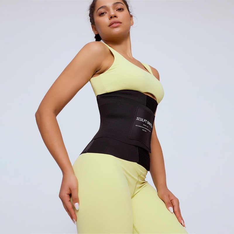 Sculpt Snatch Hourglass Waist Trainer for Women–Adjustable Sweat Band for Stomach, Tummy Control&Workout Waist Trimmer(PINK,3XL)