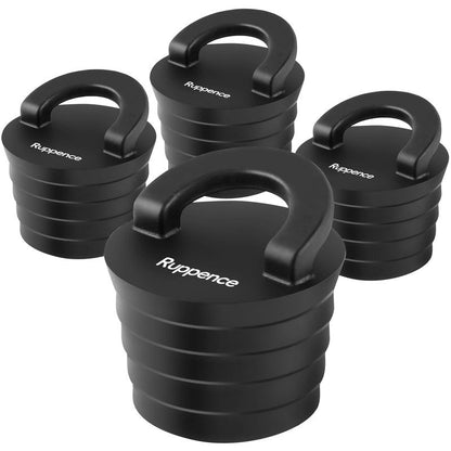 1-1/2" Kayak Scupper Plugs, Push-in Boat Drain Kayak Plugs for Sit on Top with Ring Pull Design, Watertight Livewell & Bilge Stoppers for Marine Drain Holes, Canoes & Small Watercraft (4Pack)
