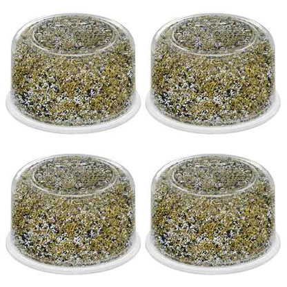 Shower Head Filter Replacement Cartridge Compatible with All Canopy Handheld & Fixed Filtered Shower Head, Shower Filter For Hard Water, 4 Pack
