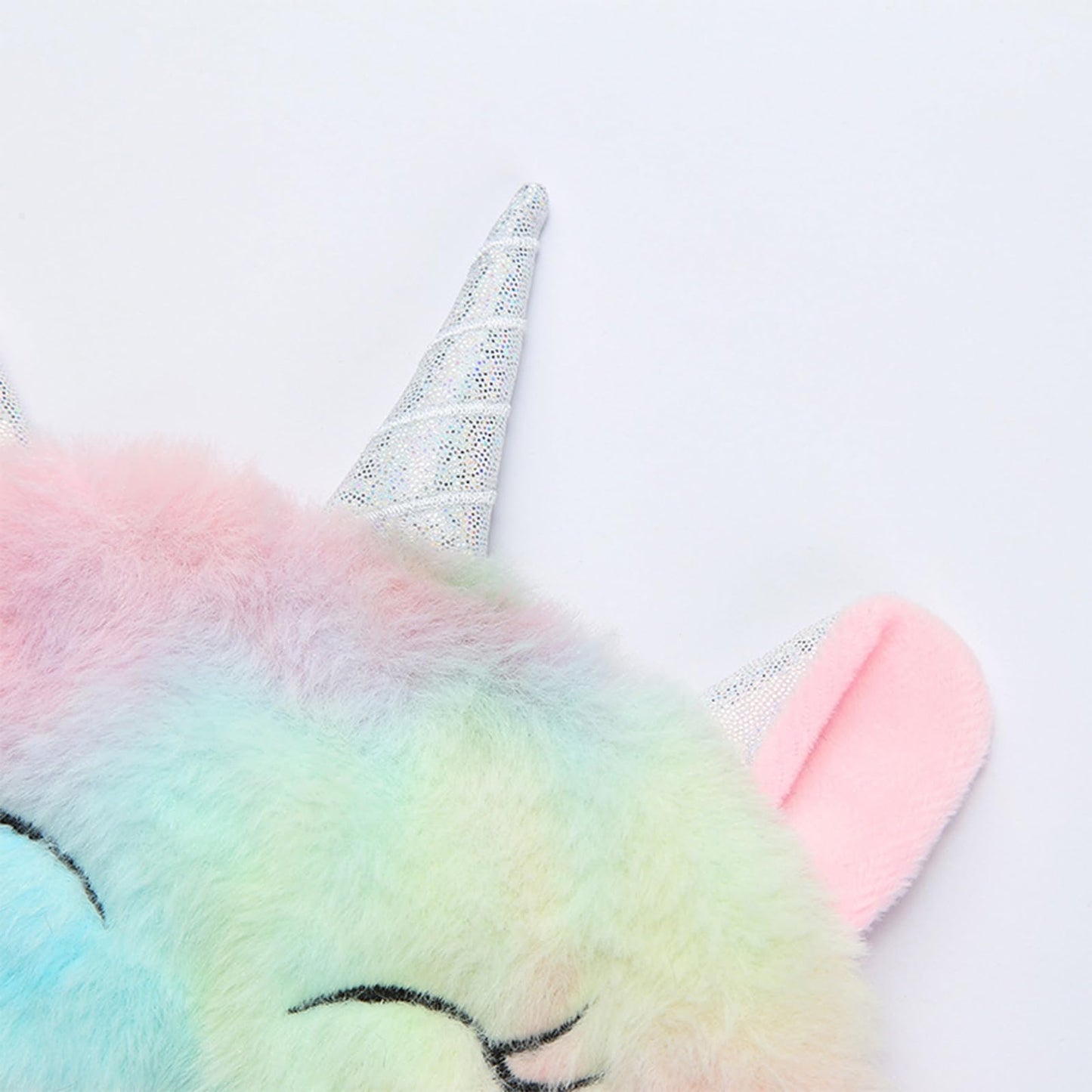 Cute Animal Sleeping Mask Soft Plush Blindfold Cute Rabbit Panda Koala Eye Cover Eyeshade for Kids Teens Girls Women (Flamingo)