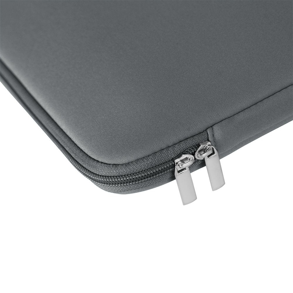 RAINYEAR 13 Inch Laptop Sleeve Compatible 13.3" MacBook Air/Pro M1 M2 M3 M4 A3240 A3113 A2681 A2337 A1932 A2179 A2338 A1706 A1708 Case Bag with Front Pocket Accessories Pouch (Red, Upgraded Version)