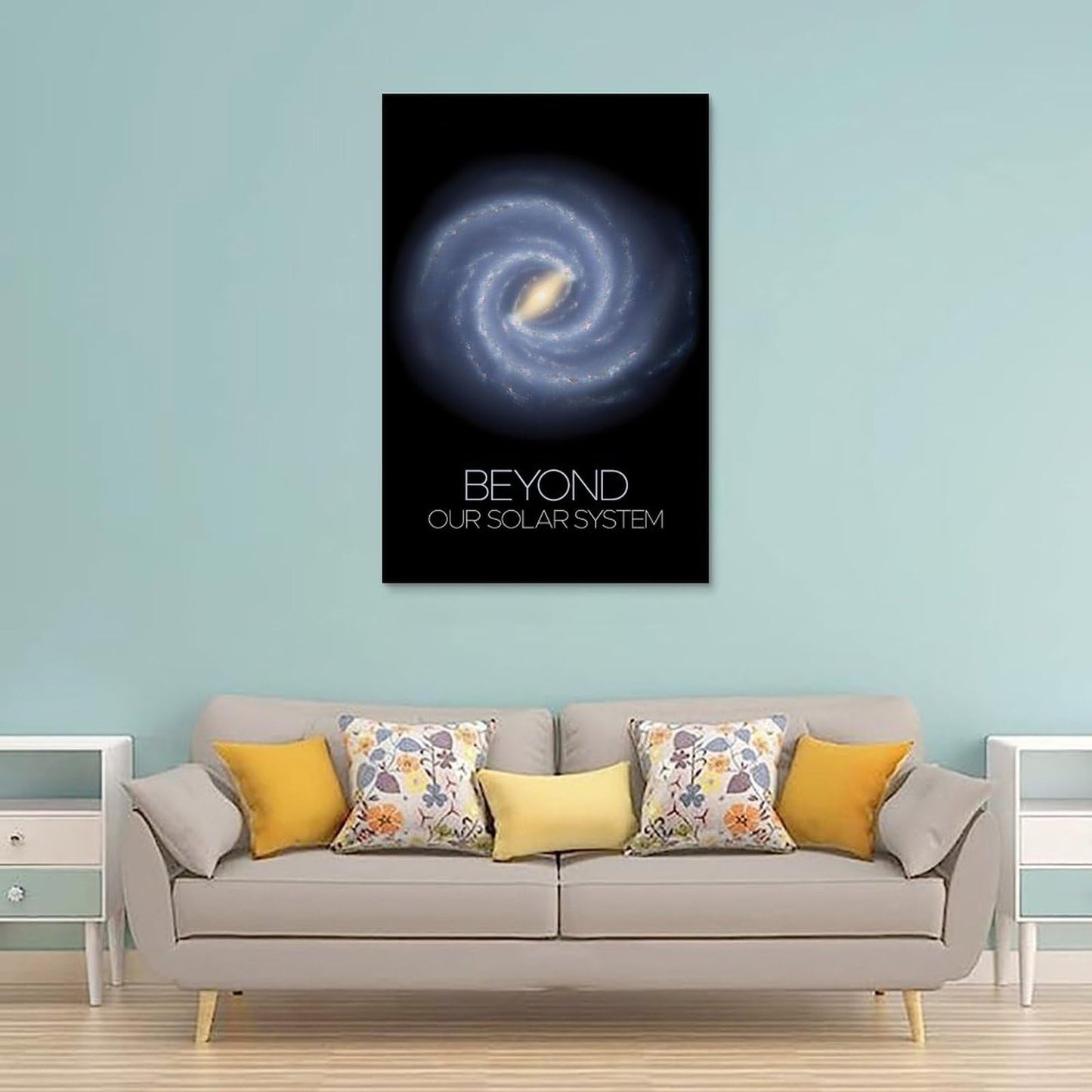 XIAOLOUTINYU Milky Way Galaxy Wall Art 12x18 Space Astronomy Poster Decor