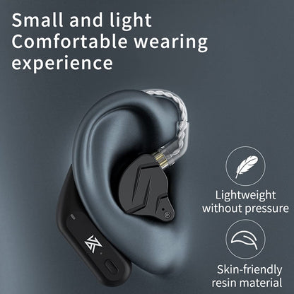 CCA KZ AZ09 IEM Bluetooth Adapter, Bluetooth 5.4 Module, Wireless Waterproof Ear Hook Extra, Long Battery Life Cable for KZ ZS10 PRO/X/2, ZSN Pro/X, AS16 PRO, Zax,ZAR, CRA/C12(C pin)