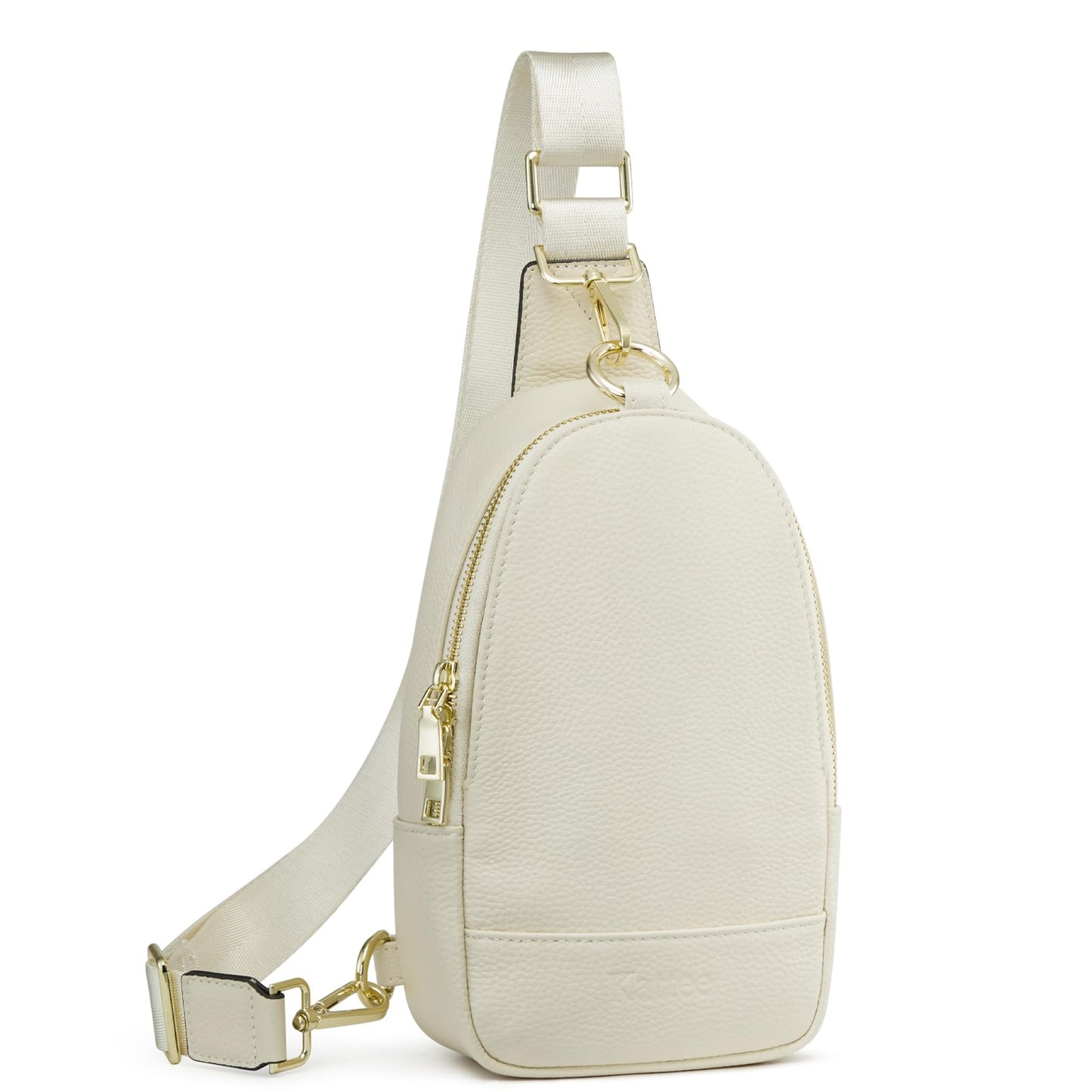 Kattee Crossbody Bag for Women, Womens Leather Fanny Sling Purse for Travel，Small Sling Bag with RFID Blocking