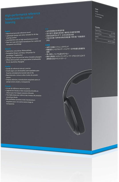 Sennheiser HD 560 S Over-The-Ear Audiophile Headphones - Neutral Frequency Response, E.A.R. Technology for Wide Sound Field, Open-Back Earcups, Detachable Cable, (Black) (HD 560S) HD 560S (Renewed)