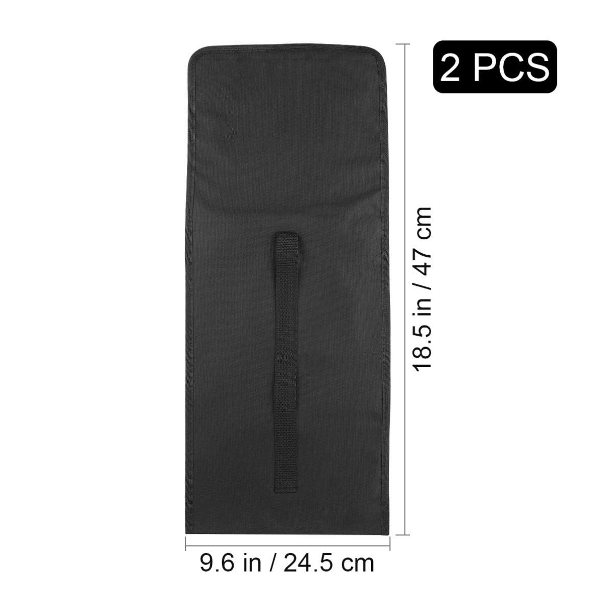 Hemoton Bbq Tool Storage Bag 18.7X8.3 Inch Lightweight Grill Utensil Pouch with Shoulder Strap for Outdoor Barbecue Tool Organizer and Accessory Holder