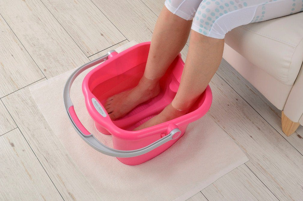 Inomata Chemistry 2503 Inomata Foot Bath, Relaxing, Cold Protection, Pink