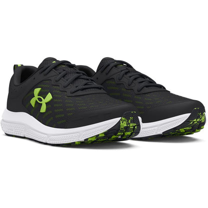 Under Armour Men's Charged Assert 10 Shoes, Anthracite/Anthracite/Morph Green, 9