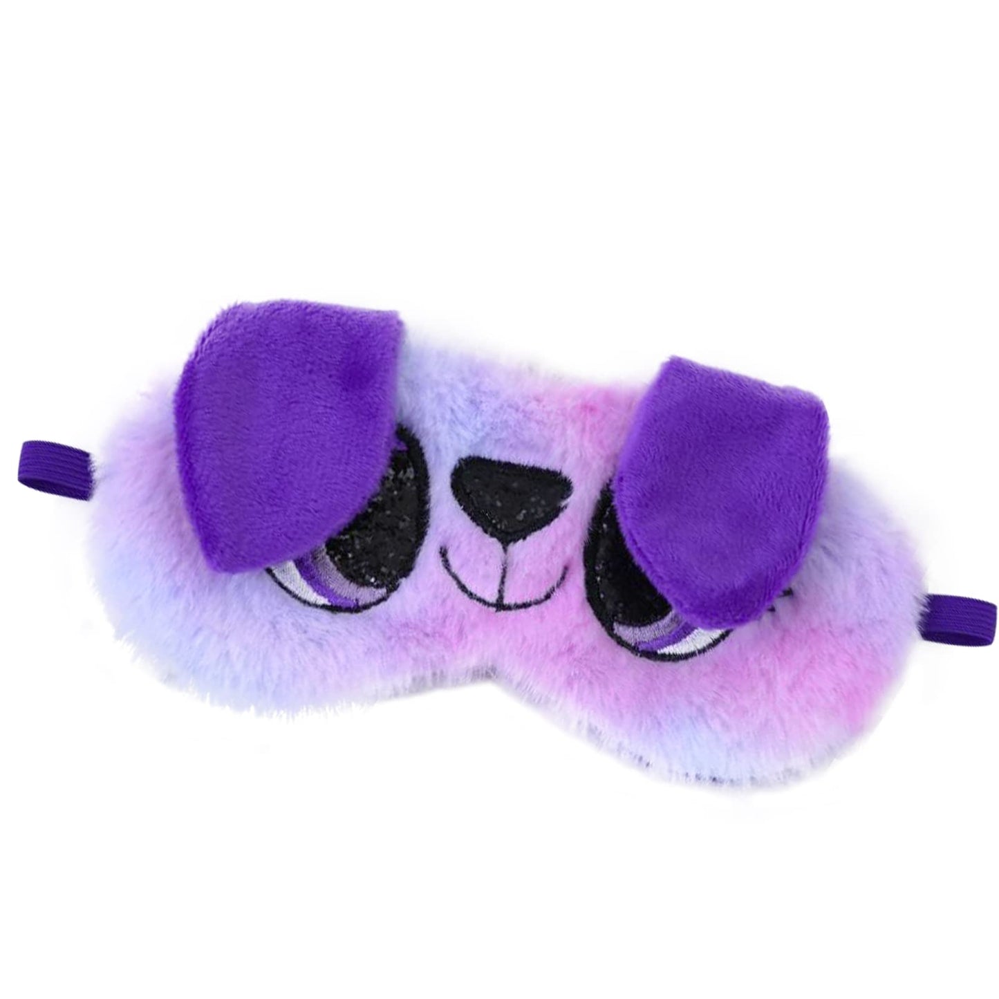 Cute Animal Sleeping Mask Soft Plush Blindfold Cute Rabbit Panda Koala Eye Cover Eyeshade for Kids Teens Girls Women (Flamingo)