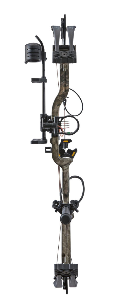 Bear Legit Maxx Ready to Hunt Compound Archery Bow, 70lb. Draw Weight, Right Hand, Mossy Oak Roots/Black