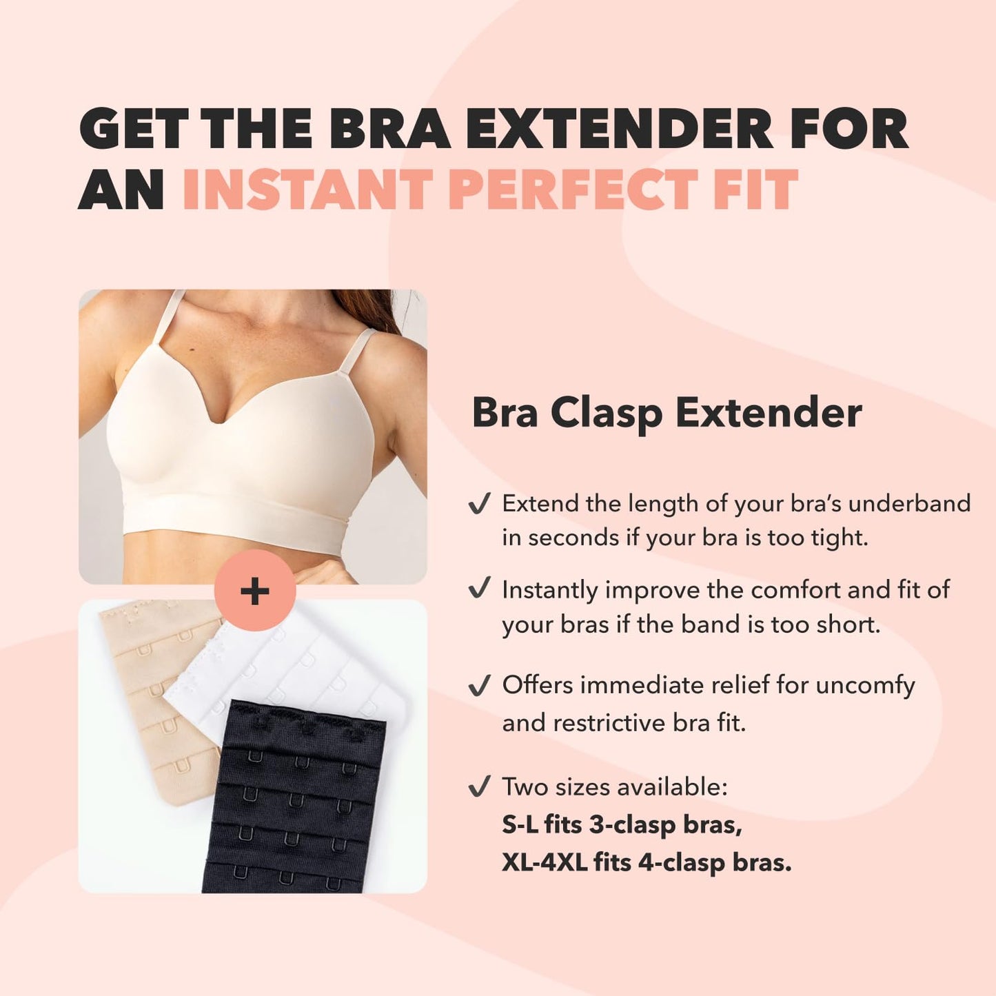 SHAPERMINT Bras for Women - Lingerie Bra, Bralettes for Women with Support, No Underwire Plus Size Bras for Women Nude