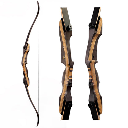 LWANO Archery Takedown Recurve Bow 62", Right Handed, 25-50 Lbs