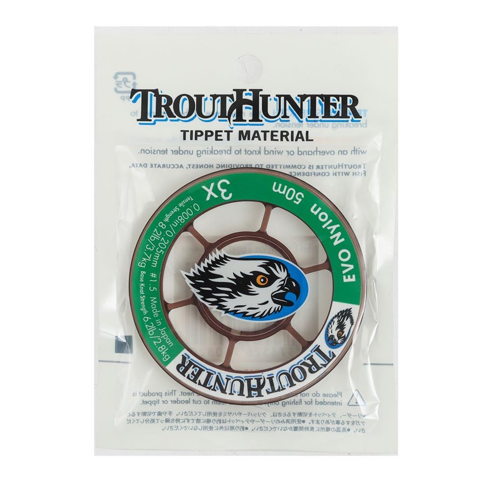 TroutHunter EVO Nylon Tippet | 3X