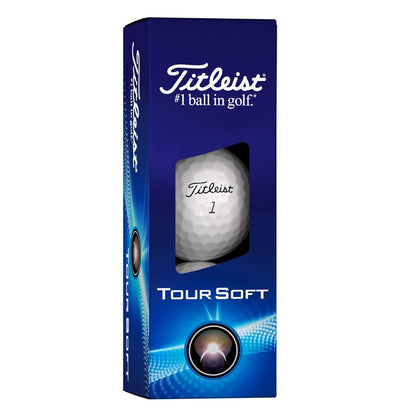 Titleist Tour Soft Prior Generation Golf Balls, White (One Dozen)