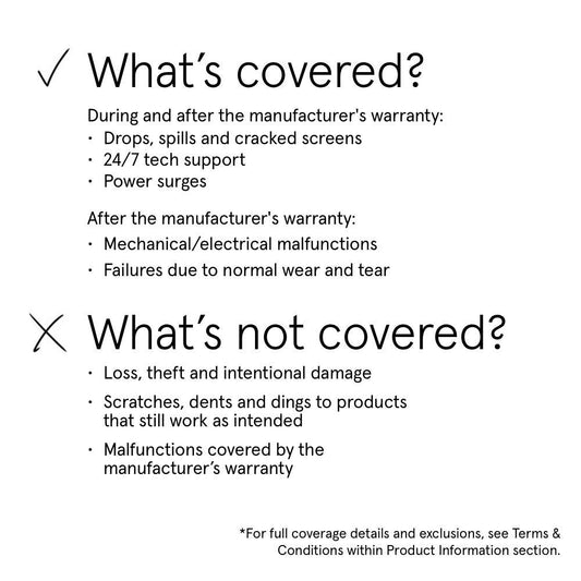 ASURION 3 Year Portable Electronic Accident Protection Plan ($1250 - $1499.99)