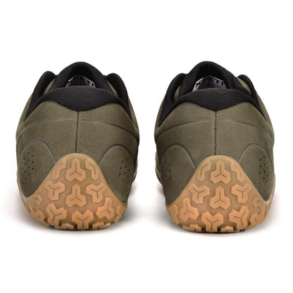 XPETI Zen Barefoot Running Shoes for Men | Minimalist Zero Drop Sole | Wide Toe Box & Optimal Traction | Trail/Hiking/Athletic,Olive 6