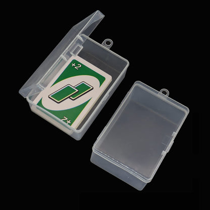 Plastic UNO Card Box Case Holder,Playing Card Case,Playing Card Box Storage