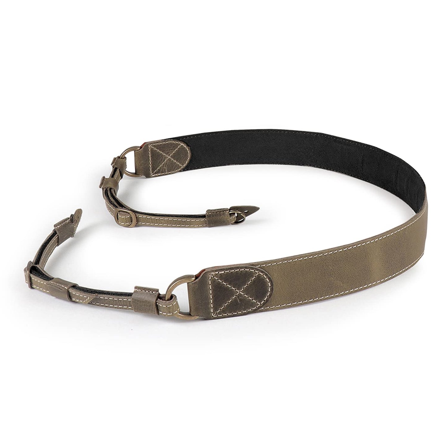 MegaGear SLR, DSLR Sierra Series Genuine Leather Camera Shoulder or Neck Strap