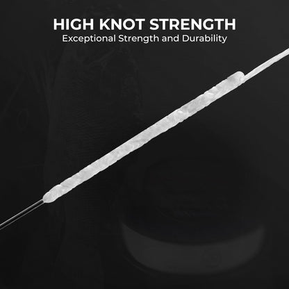 KastKing Superpower ColorShield Braided Fishing Line, White,65LB,500Yards,X8