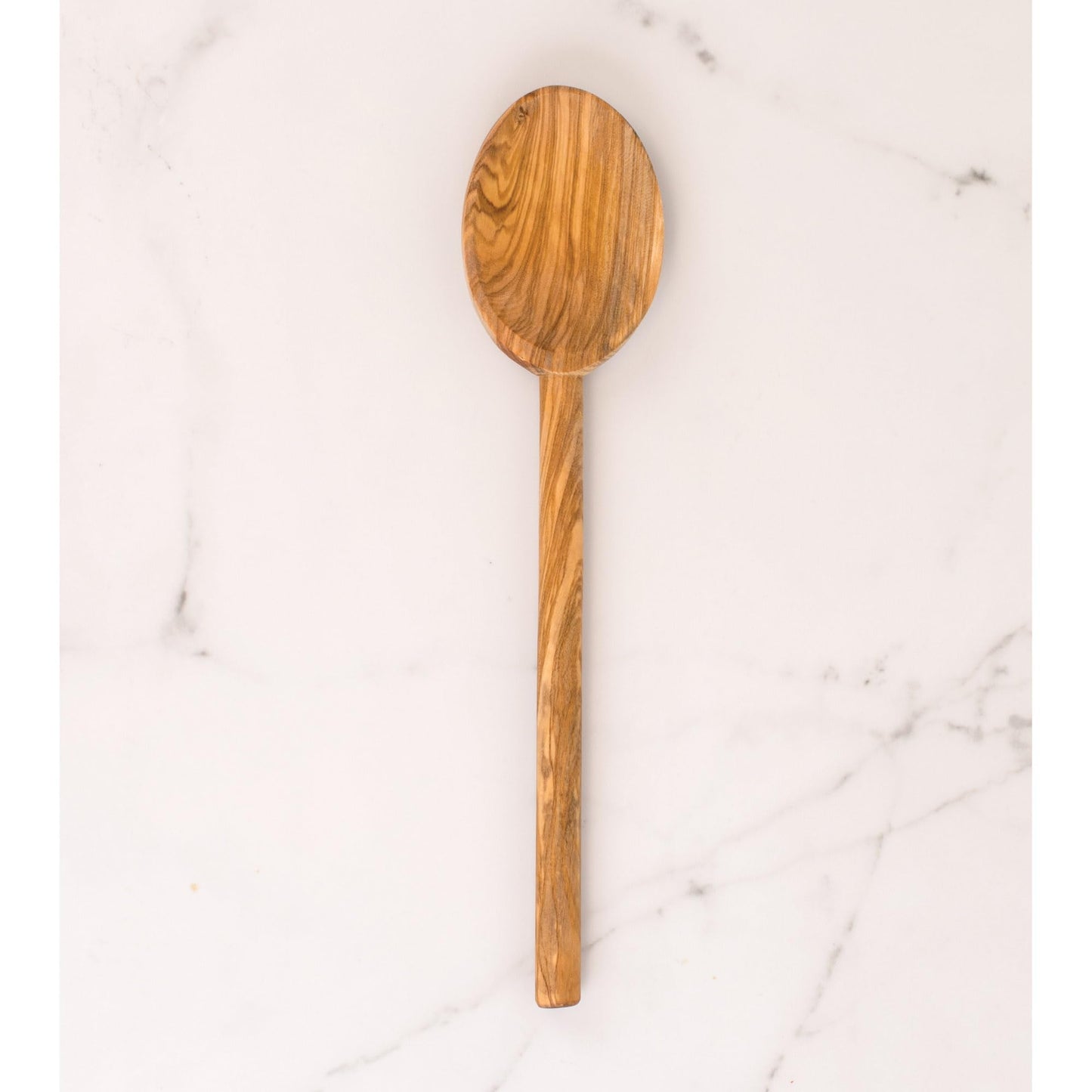 Eddingtons Italian Olive Wood Cooking Spoon, Handcrafted in Europe, 10-Inch
