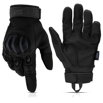 Glove Station Hard Knuckle Utility Gloves, Touchscreen, THKFF, Black, 2XL
