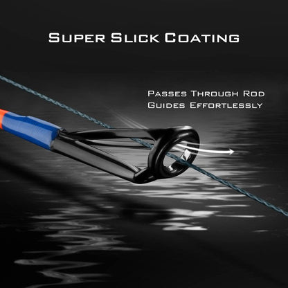 KastKing Superpower Braided Fishing Line,Low-Vis Gray,15 LB,547 Yds