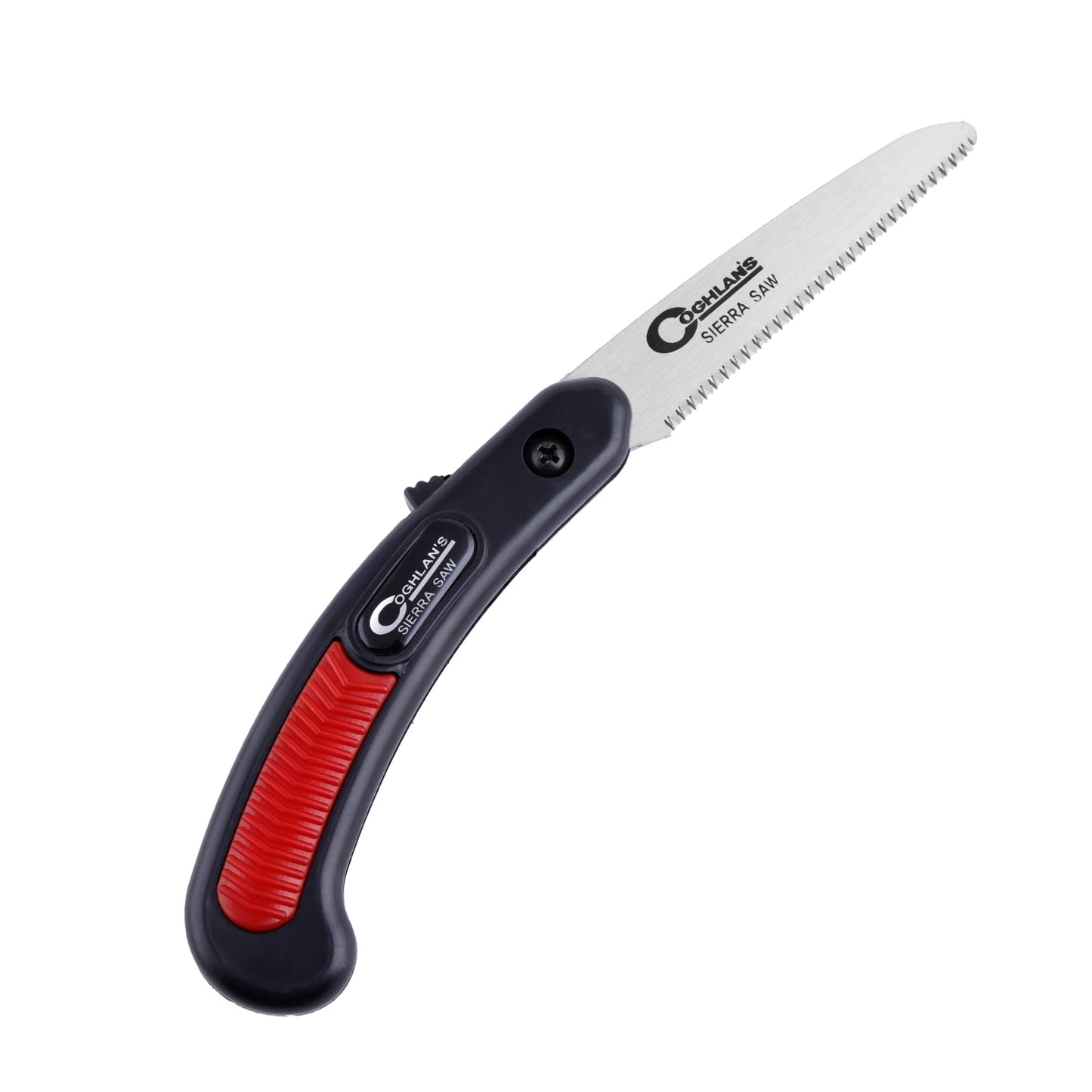 Coghlan's Pocket Sierra Saw - Compact Folding Hand Saw for Camping, Hiking, Gardening, and Survival - Lightweight 4-Inch Blade with Sharp Teeth, Ergonomic Handle for Safe, Efficient Cutting
