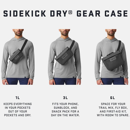YETI Sidekick Dry 3L Gear Case, Sandstone Pink