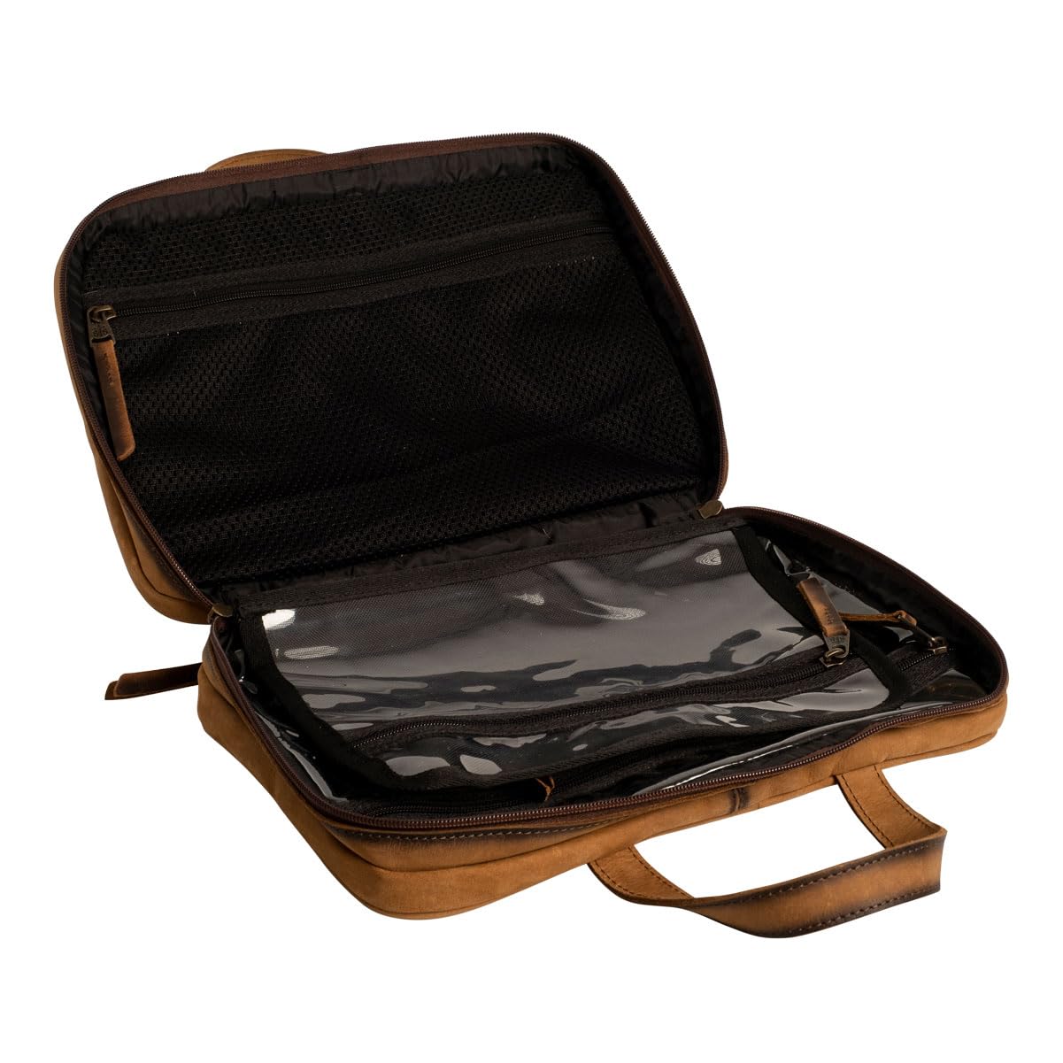 STS Ranchwear Cowhide Toiletry Bag