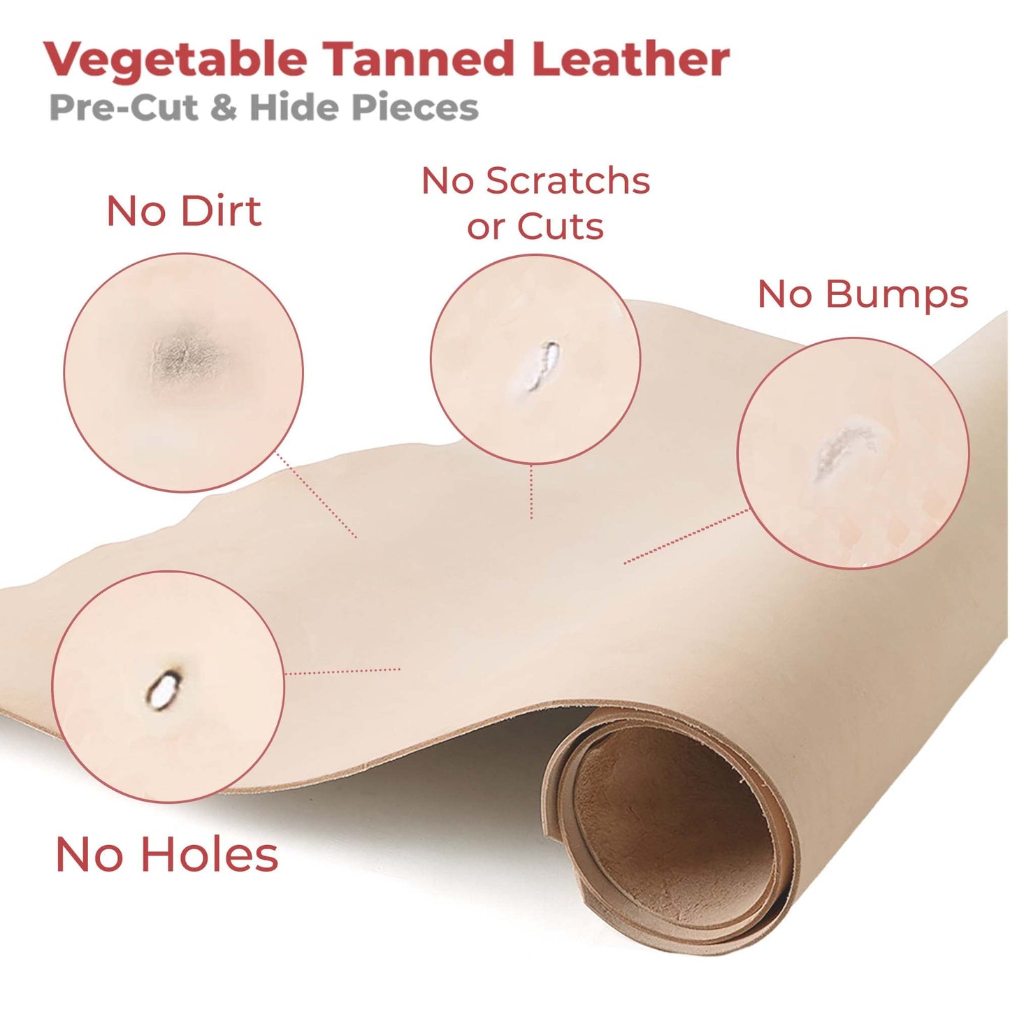 ELW Leather Blank Belt | 5-6 Oz. (2-2.4mm) Thickness | Size: 1-1/2"x60" (3.81x152cm) | Cowhide Vegetable Tanned | Full Grain Strip, Strap | Ideal for DIY Belts for Tooling, Crafting, Stamping, Dyeing