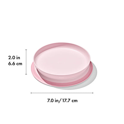 OXO Tot Stick and Stay Suction Plate - Blossom