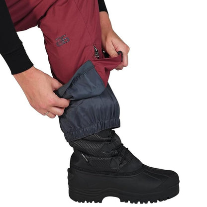 Arctix Women's Essential Insulated Bib Overalls, Crimson, X-Large Short