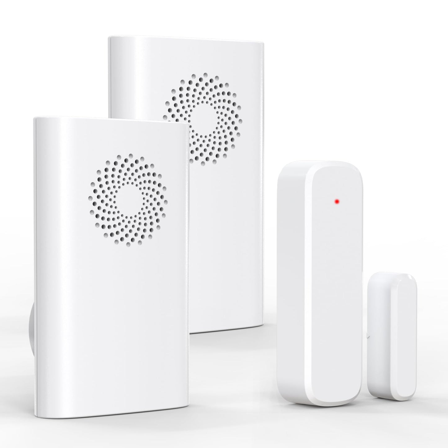 Wireless Door Sensor Chime, Door Open Alarm When Entry Business/Office/Store (500ft Range 51 Ringer Adjustable Volume) Home Alert Bell for Kid/Toddler Safety