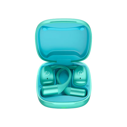 Raycon Essential Open Ear Earbuds – Open Ear Headphones, Earbuds Wireless Bluetooth, Sweat & Water-Resistant Earphones, Running Headphones with Ultra-Lightweight Design, 36 Hours Battery Life (Mint)