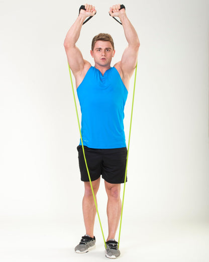 Black Mountain Products Single Resistance Band - Door Anchor and Starter Guide Included