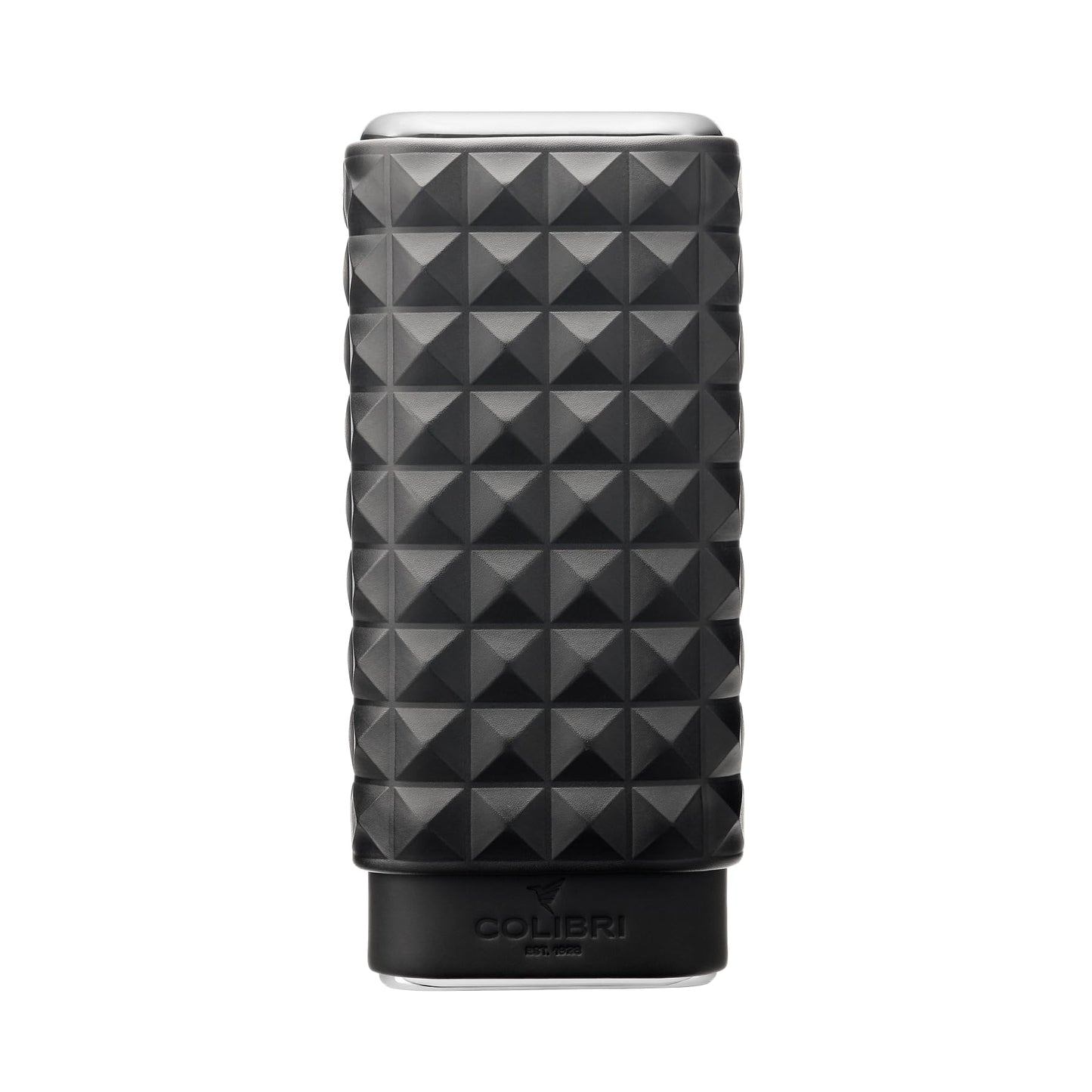 Colibri, Est. 1928 Quasar Triple Cigar Case, Black