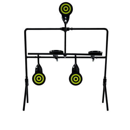 KNINE OUTDOORS Resetting Shooting Target Airsoft Rimfire Pellet BB Gun Target, Rated for .22 .177 Caliber (Airgun)