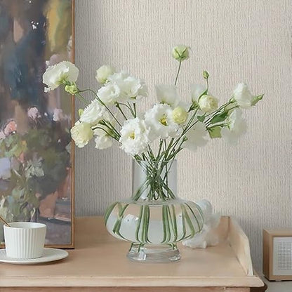 Dimoon 78.7"x17.7" Embossed Stripe Thicken Advanced Texture White Peel and Stick Wallpaper Stick Peel Modern Off-White Waterproof Contact Paper Pure Self Adhesive Wallpaper Removable Liner Viny Roll
