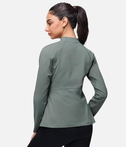 Sauna Shirt for Women - Long Sleeve Waist Trainer Vest for Effective Gym Workouts | Comfortable Fit