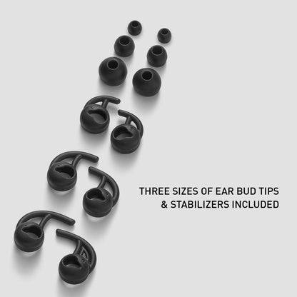 Turtle Beach Battle Buds In-Ear Gaming Headset - Mobile & PC with 3.5mm, Xbox Series X, Xbox Series S, Xbox One, PS5, PS4, PlayStation – Lightweight, In-Line Controls, Black