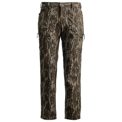 BLOCKER OUTDOORS Finisher Lightweight Turkey Hunting Pants – Silent, Scent-Control, Stretch-Fit Camo Pants for Mobility & All-Season Comfort (MO Bottomland Original, 36 REG)