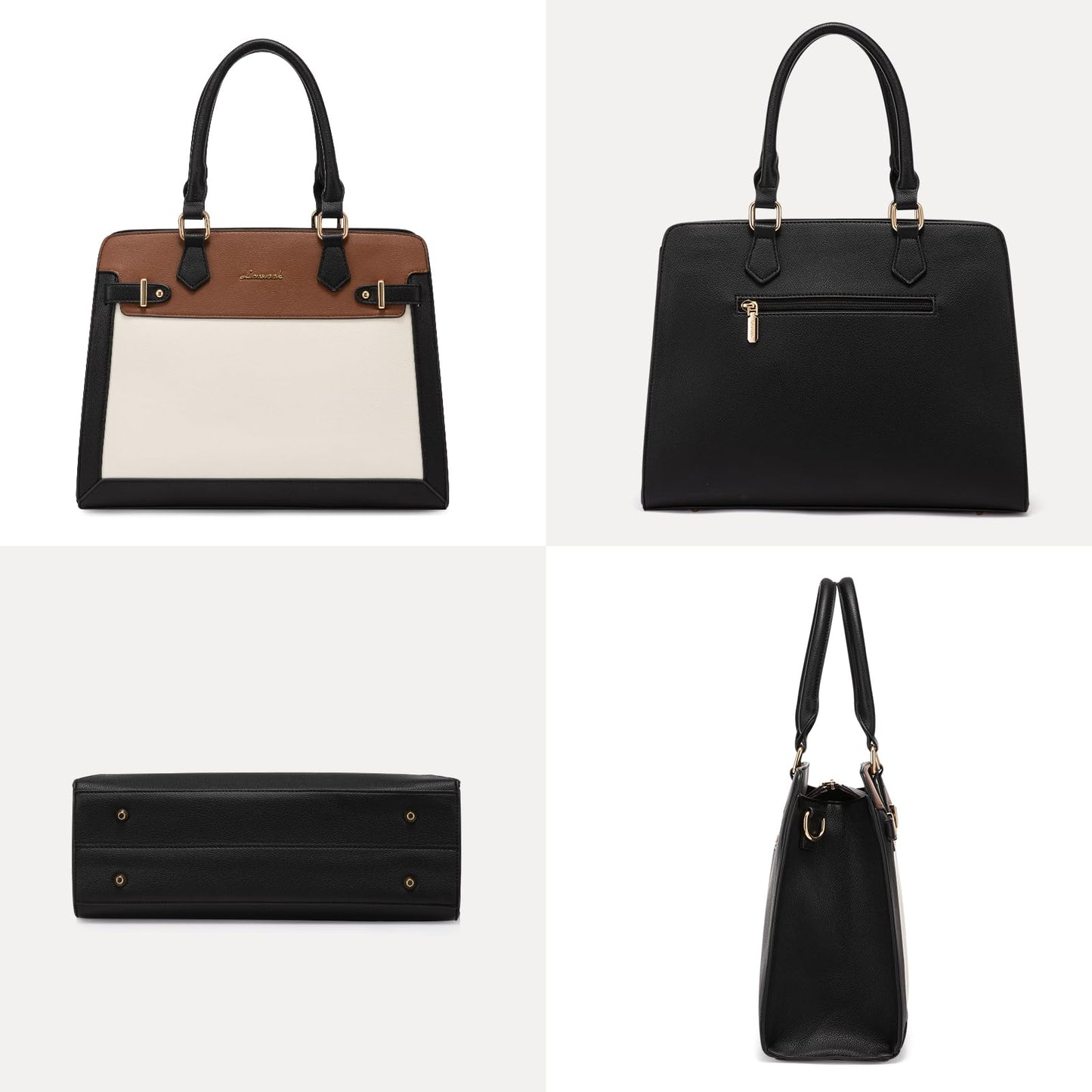 LOVEVOOK Purses for Women, Handbags for Women Tote Shoulder Bag Satchel and PU Leather Top Handle for ladies