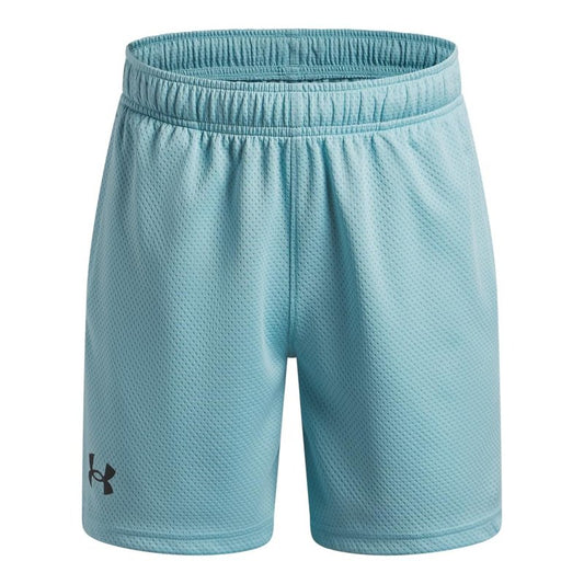 Under Armour Boys' Tech Mesh Shorts, (425) Blue Haze / / Black, Medium