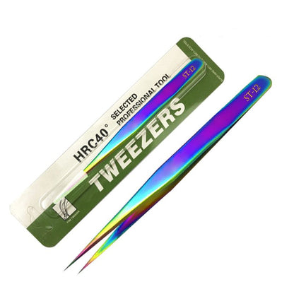 Tweezers Set, Diamond painting tools,Eyelash Extension Tweezer,Anti-Static Stainless Steel Curved of Tweezers for Diamond painting, Electronics, Laboratory Work, Jewelry-Making, Craft, Soldering