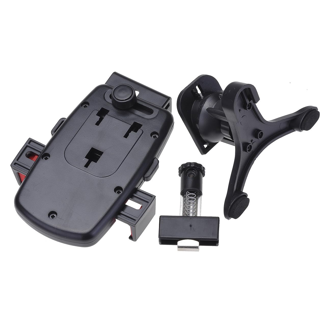 Phone Holders for Your Car with Double Metal Hook Clip, Air Vent Cell Phone Car Mount, Universal Automobile Cradle Fit for iPhone Android and All Smartphones