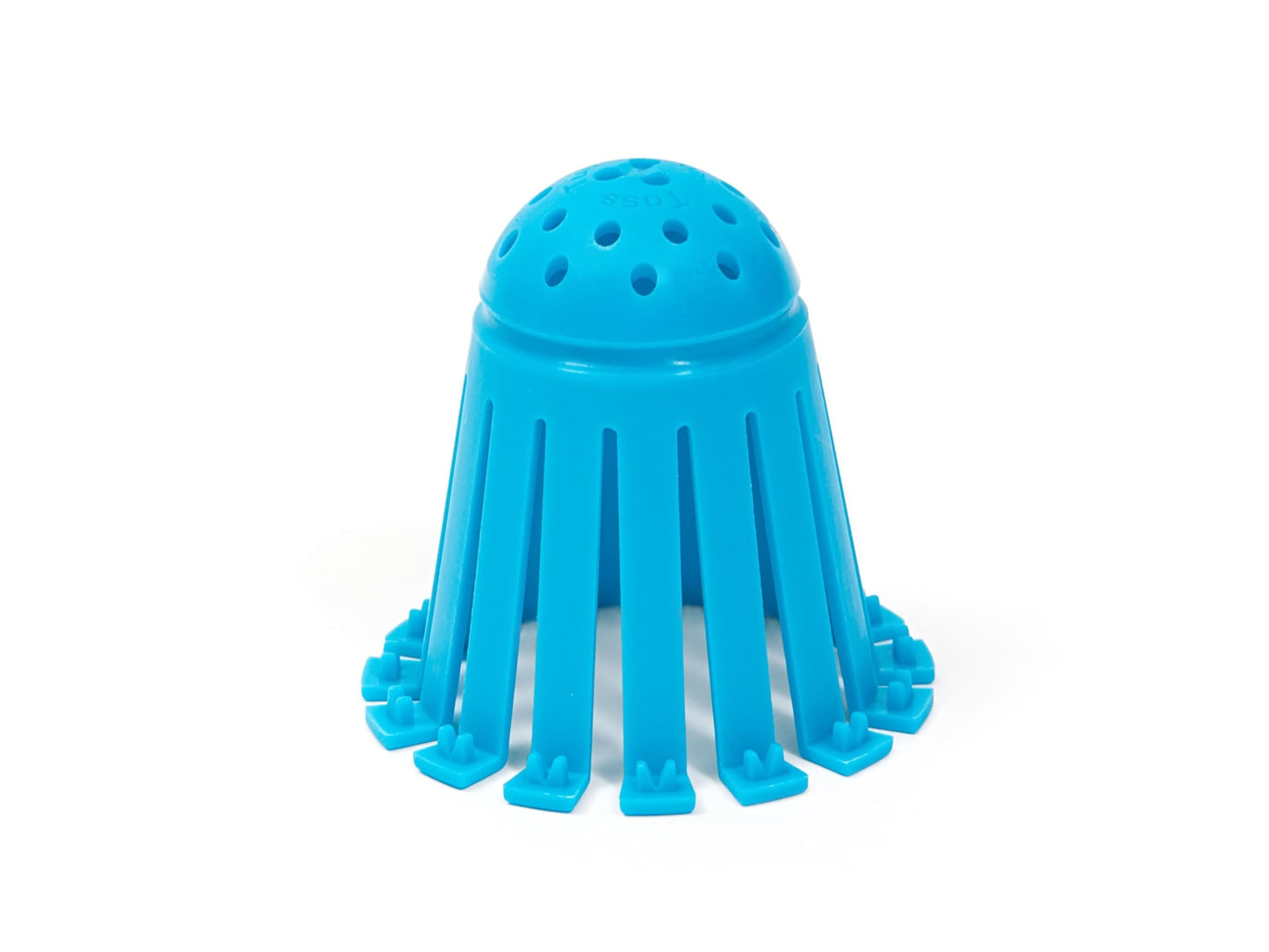 TubShroom Toss 21pk Disposable Bath Tub Drain Strainers - Hair Catcher Snare for Shower Bathtub to Prevent Clogged Drains, Traps Human and Pet Hair, One Year Supply (Blue)