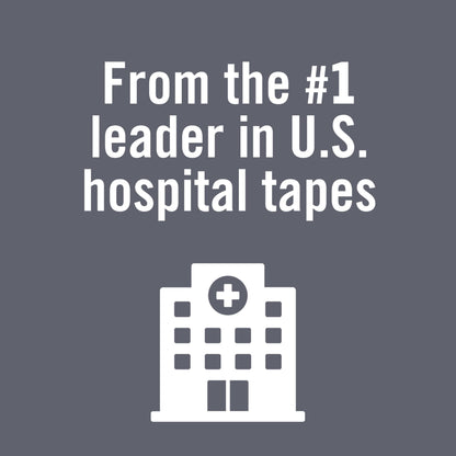 Nexcare Gentle Paper Tape, Medical Paper Tape, Secures Dressings and Lifts Away Gently - 1 In x 10 Yds, 6 Rolls of Tape