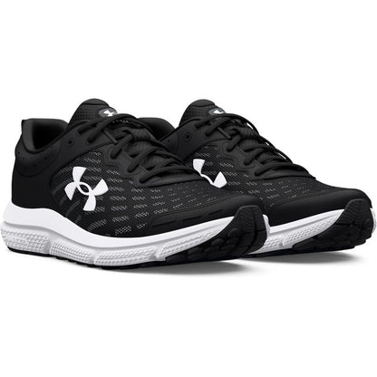 Under Armour Men's Charged Assert 10, (001) Black/Black/White, 7, US